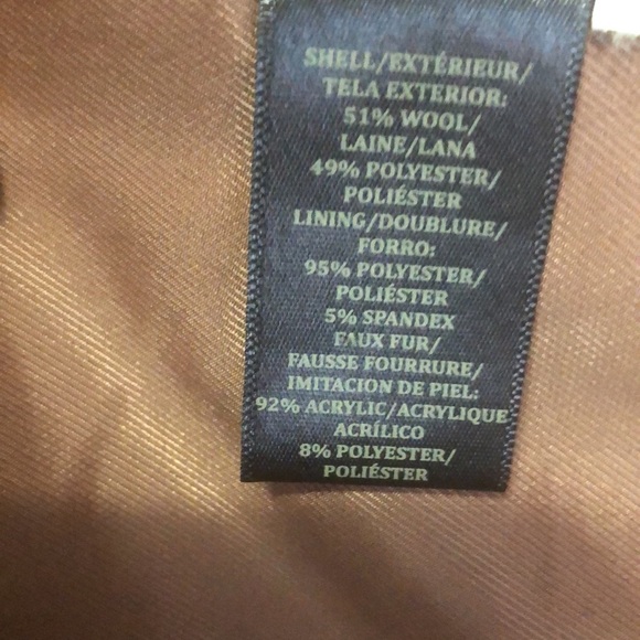 Ann Taylor luxe collar coat - Picture 3 of 7